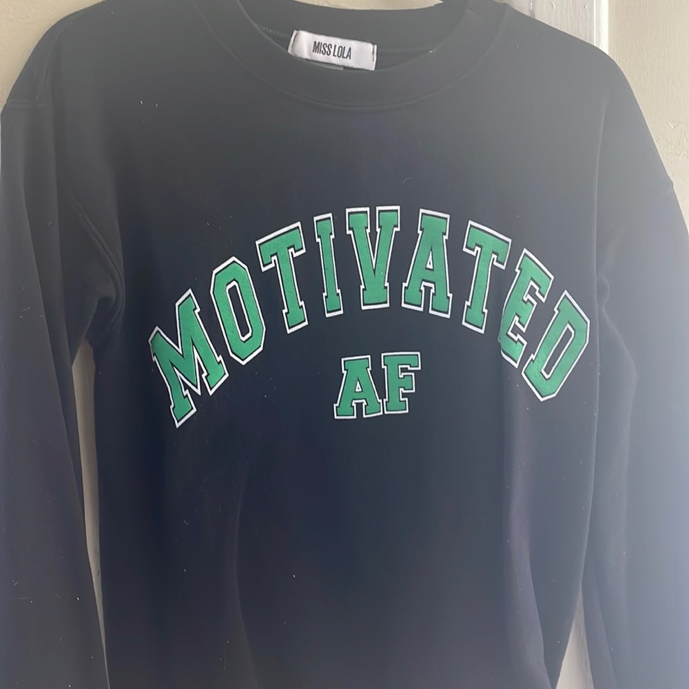 Motivated AF crewneck
